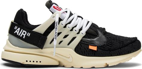 nike air x off white presto|nike presto off white price.